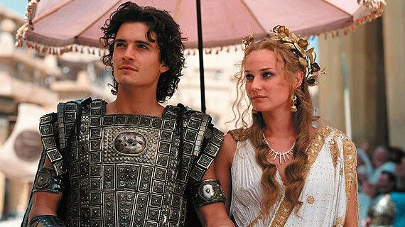    кадр из фильма «Троя»