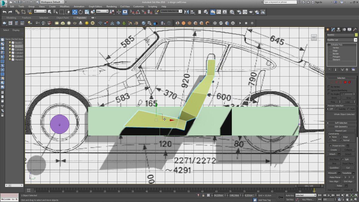 Порше 911 Турбо, виртуальная студия