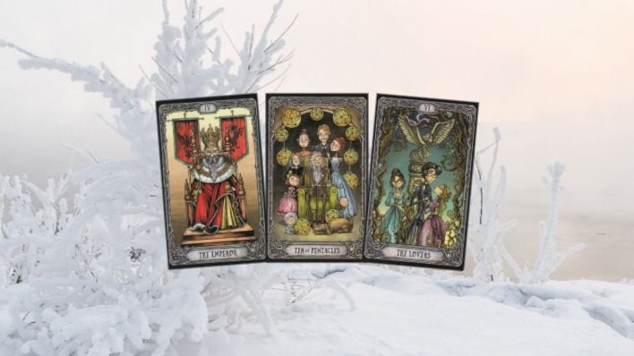 Таро Темный особняк. Фото автора.