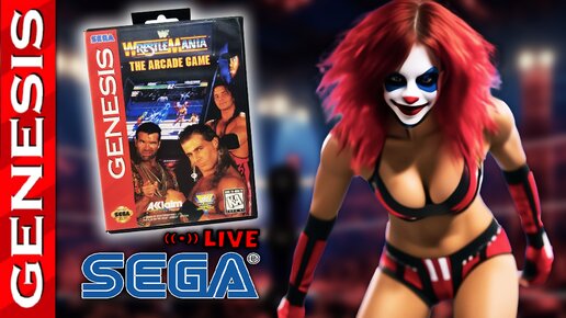 Играем в WWF WrestleMania: The Arcade Game на SEGA Mega Drive / Genesis