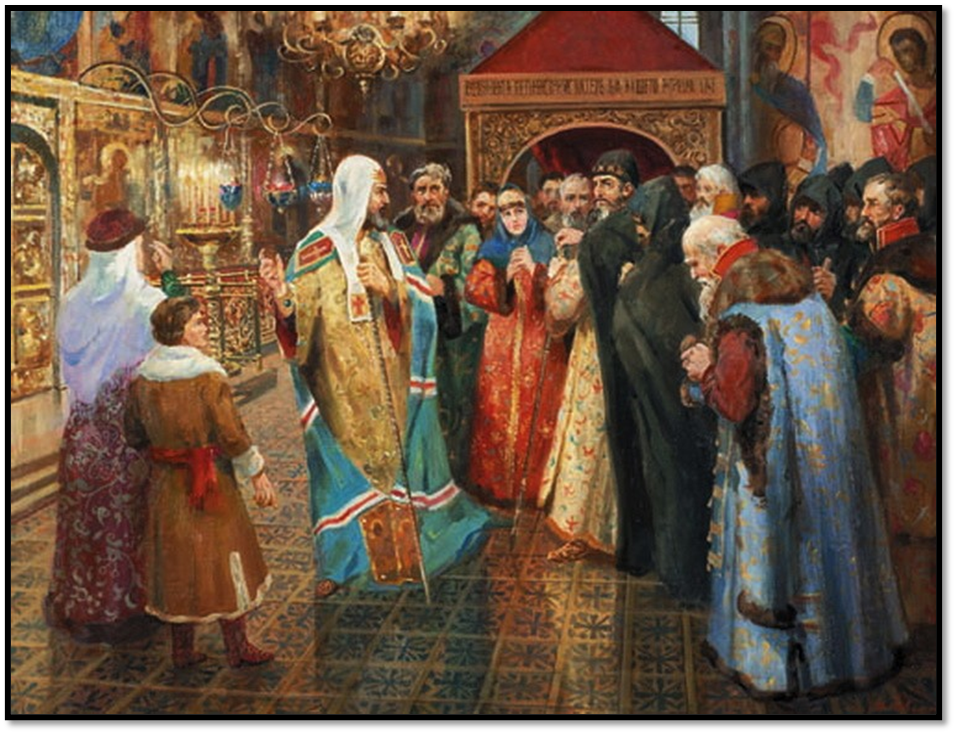 святитель Филипп отказывается благословить Иоанна Грозного