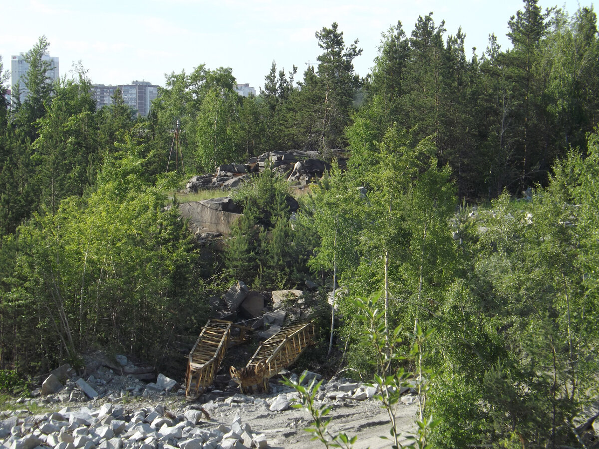 Сибирский карьер в наши дни