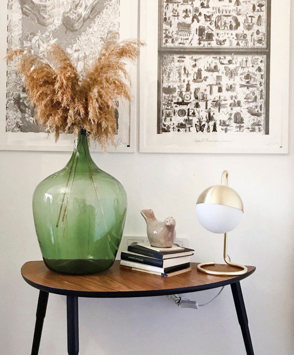 бутыль в интерьере