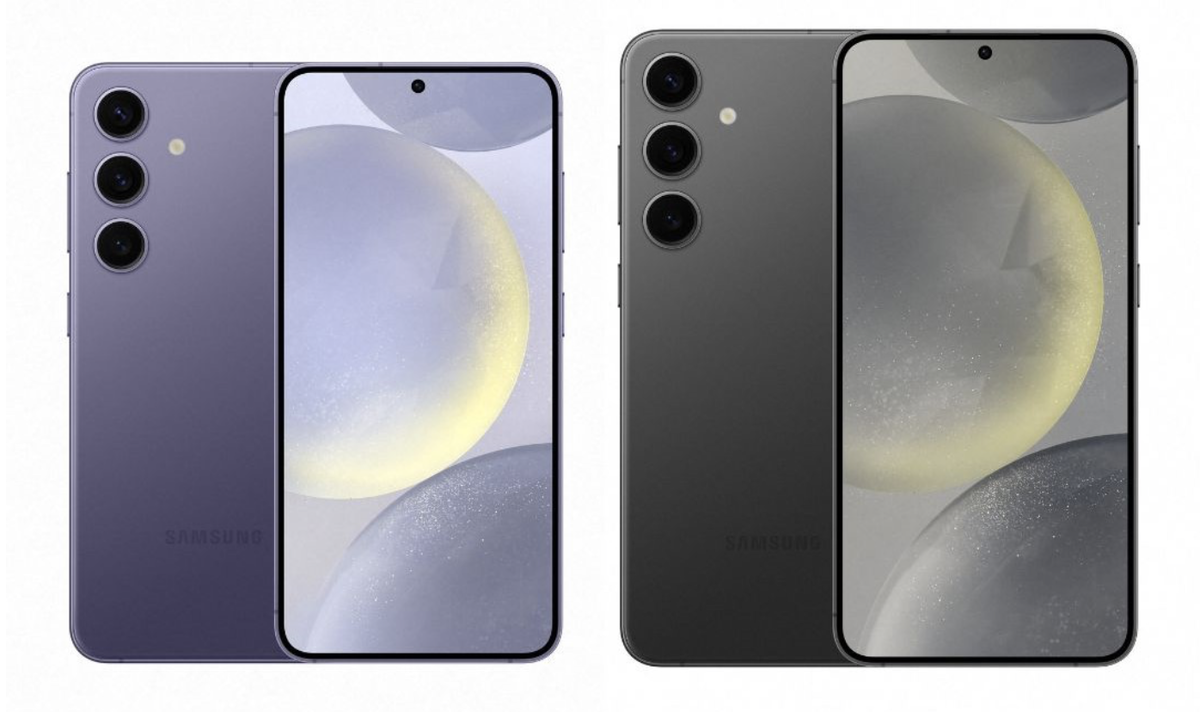 Samsung S24 (слева) и S24+ (справа)