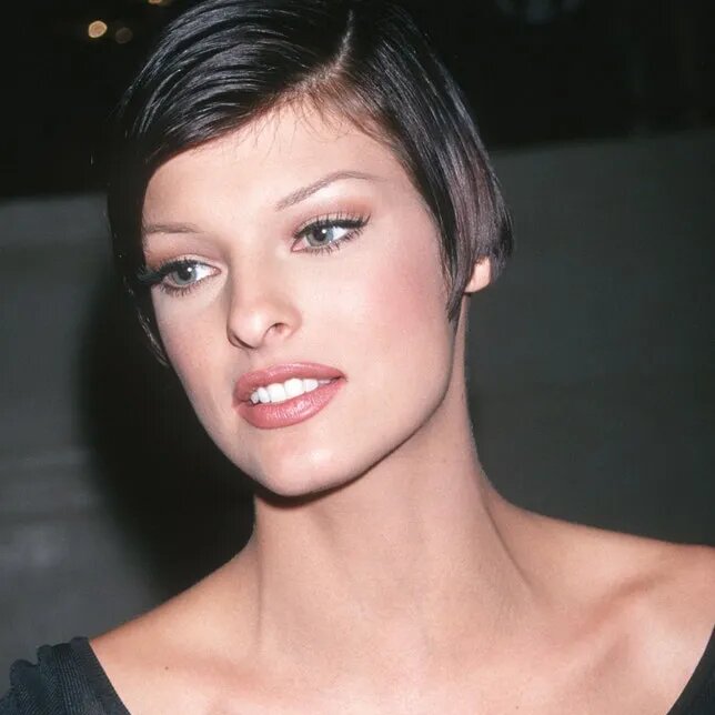 Линда Евангелиста в молодости