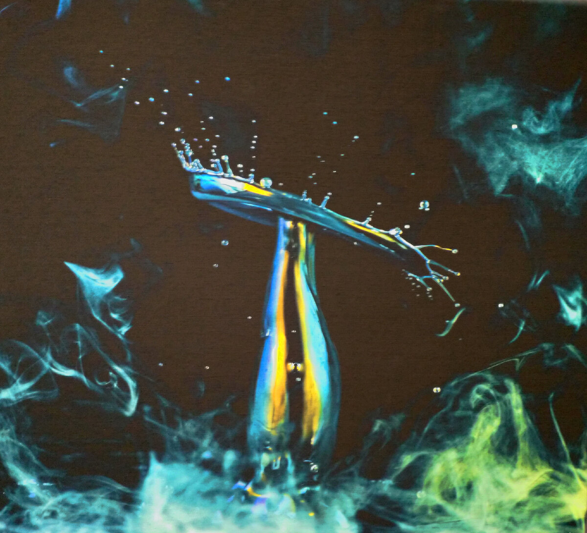 "Шторм", Сергей Толмачев, из экспонатов выставки "Застывшая карамель"