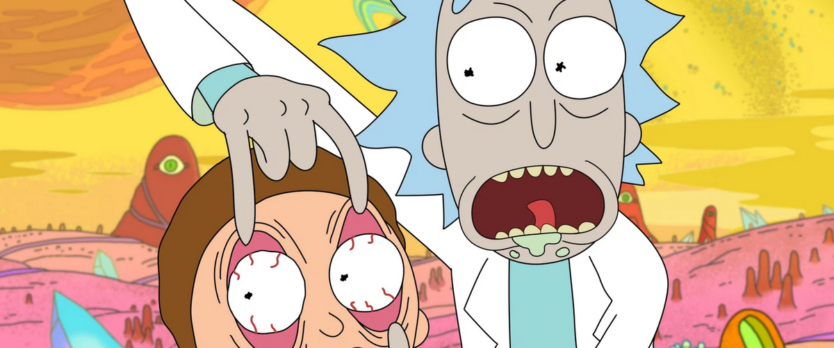 Кадр из сериала "Рик и Морти"