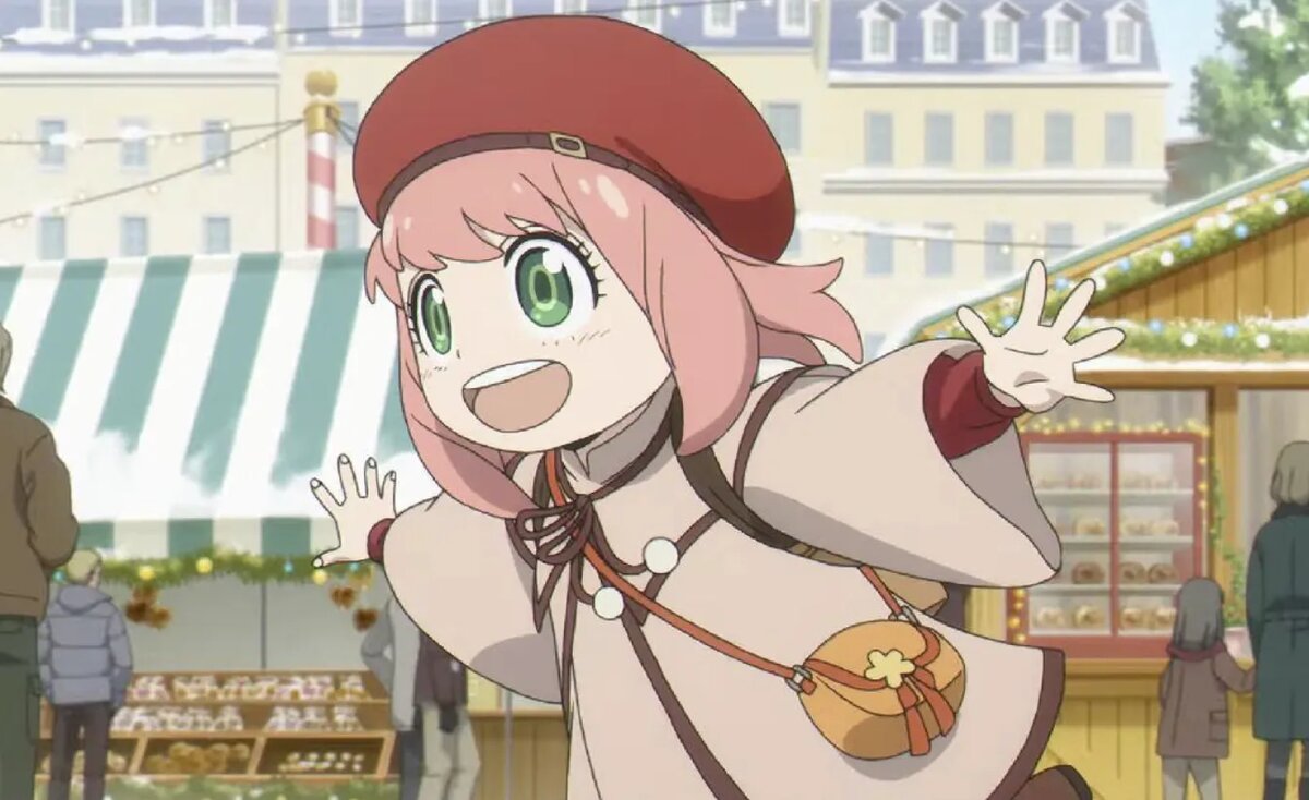 Кадр из аниме «Семья шпиона»   📷