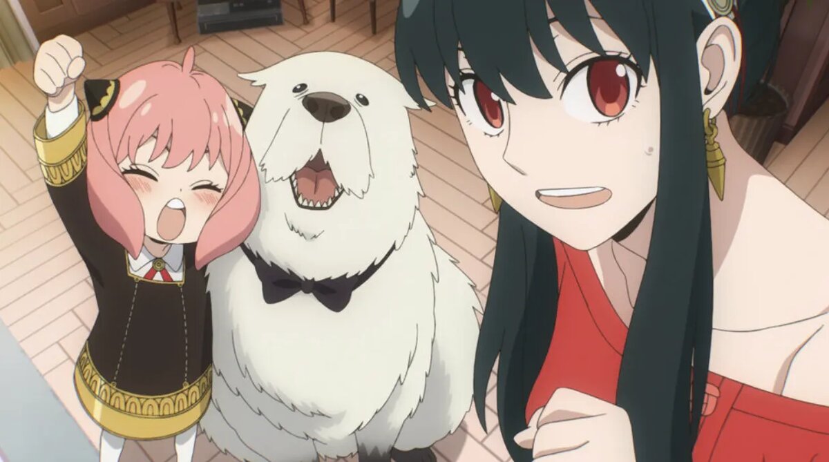 Кадр из аниме «Семья шпиона»   📷