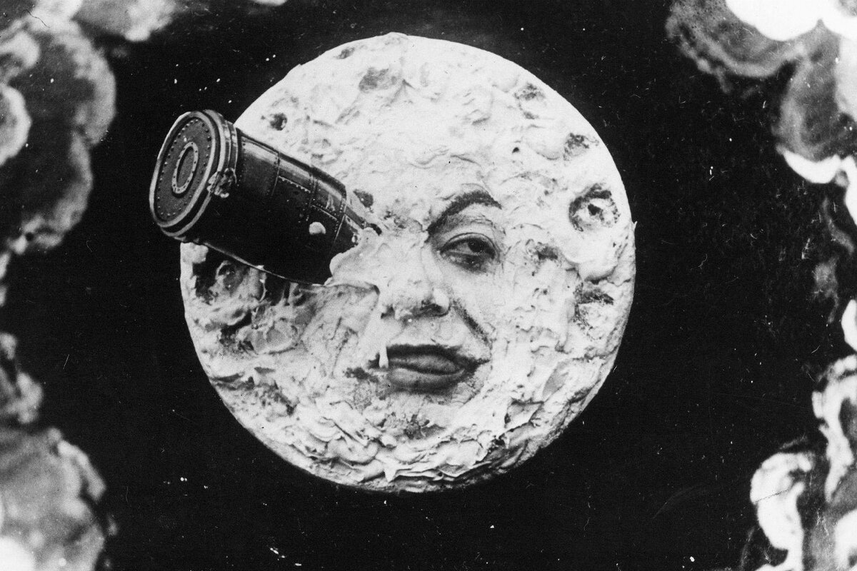 Кадр из фильма «Путешествие на Луну» (Le Voyage dans la Lune)