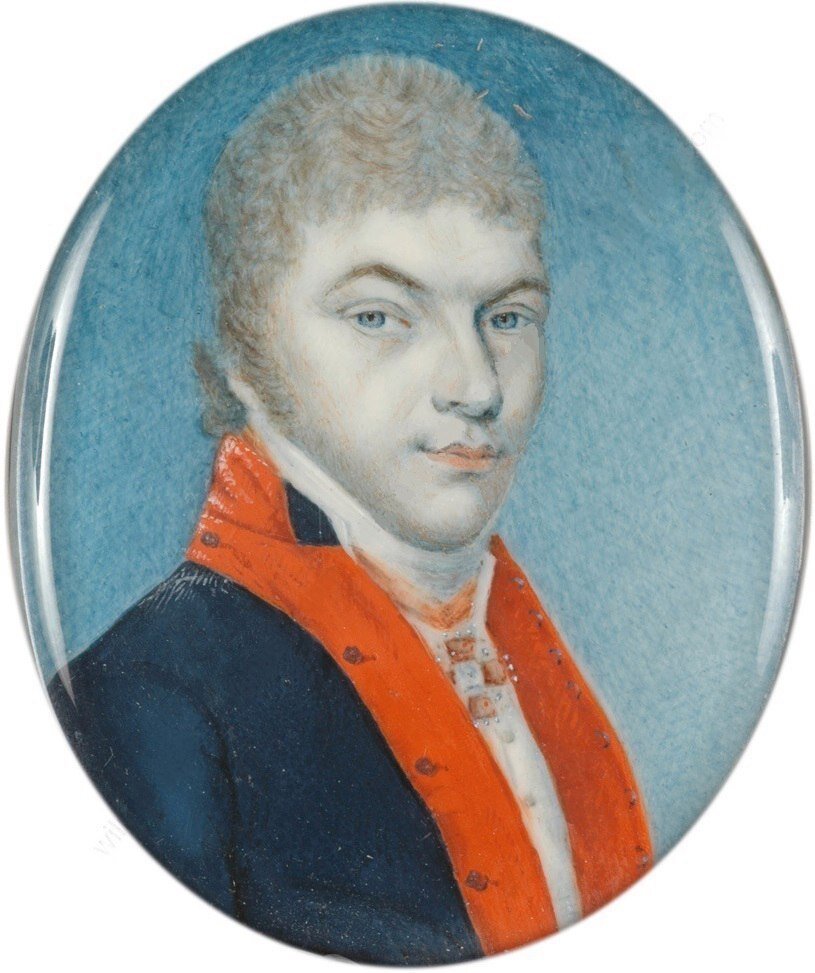 Портрет князя Павла Гавриловича Гагарина, 1799 (by P. E. Stroely)