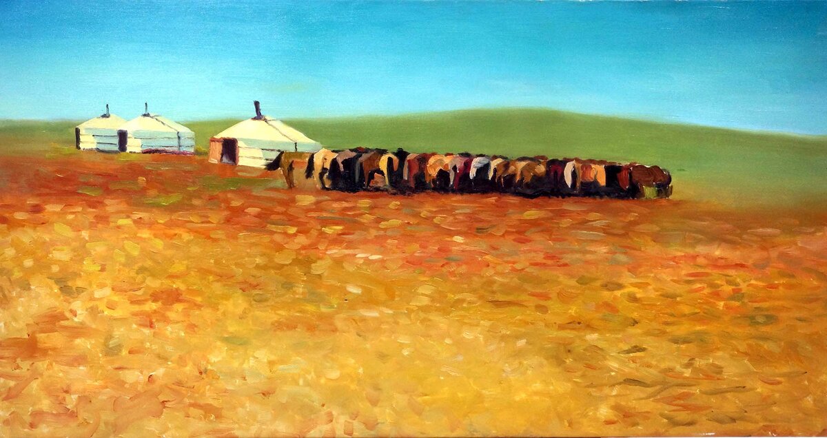 24 03 2024 Куртин Александр «Архыз-2» 60х70 холст масло 2022 г                                               clck.-32