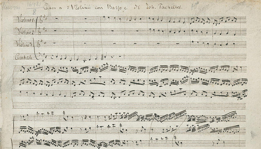 "Канон ре мажор" Иоганна Пахельбеля
