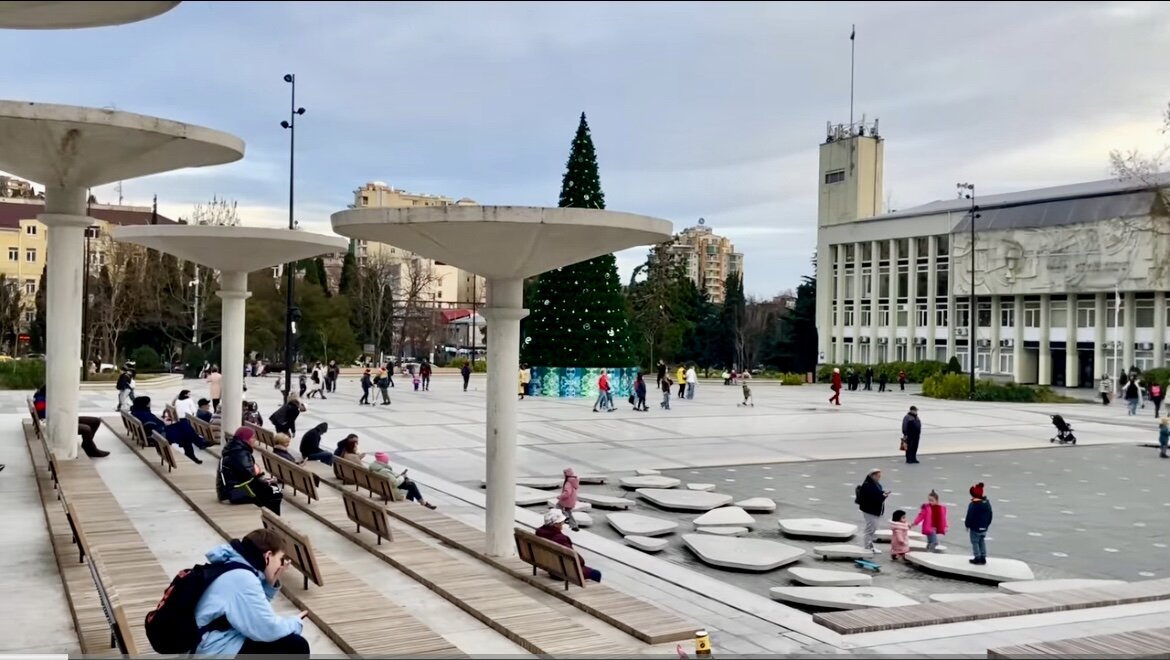 Ялта площадь Советская после реконструкции 