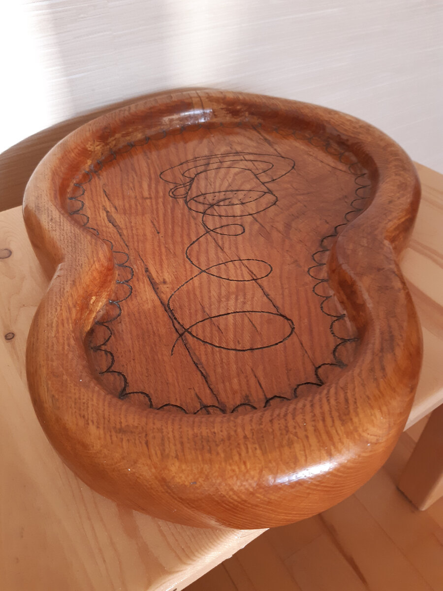 Деревянный поднос