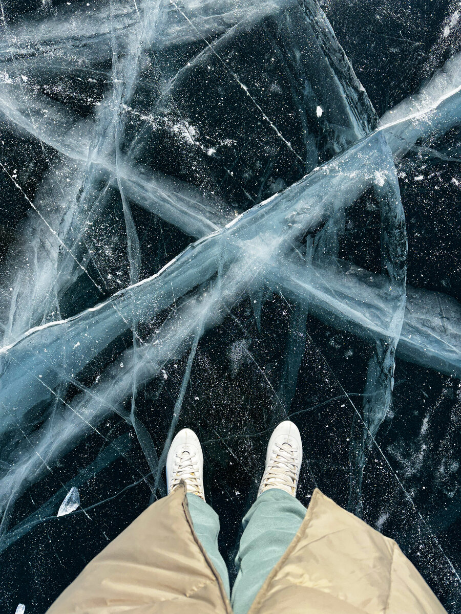 Невероятное ощущение - стоять на коньках на самом большом природном катке в России! 