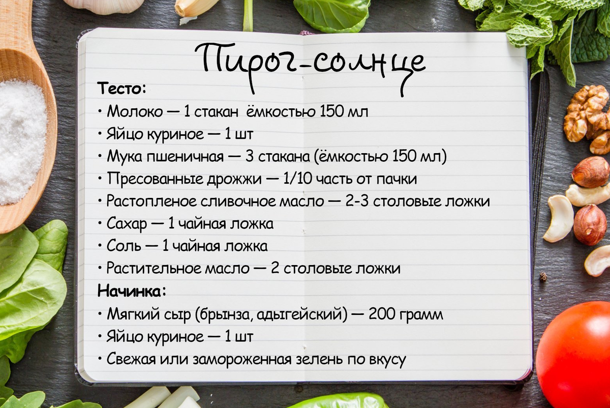 Пирог–солнце. Ещё один универсальный рецепт выпечки в копилку | Истории  тётушки Рысь | Дзен