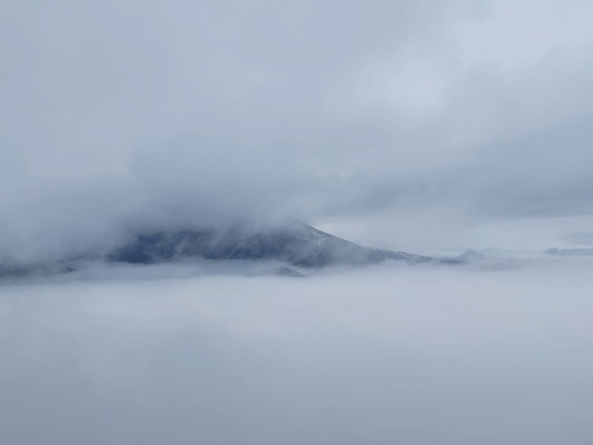 Чатыр-Даг в облаках