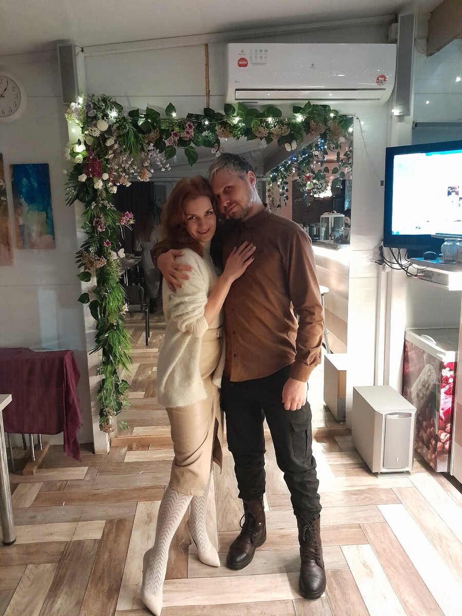 Я и моя любимая женщинка.