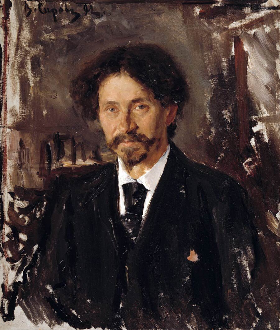 Портрет художника И.Е.Репина, 1892