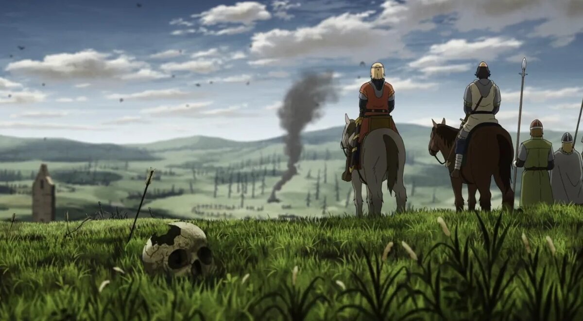 Кадр из аниме «Сага о Винланде»   📷