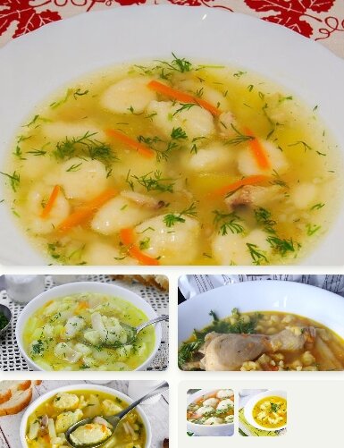 Как приготовить клецки для супа?