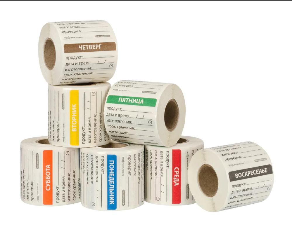 Маркировка для блюд в общепите