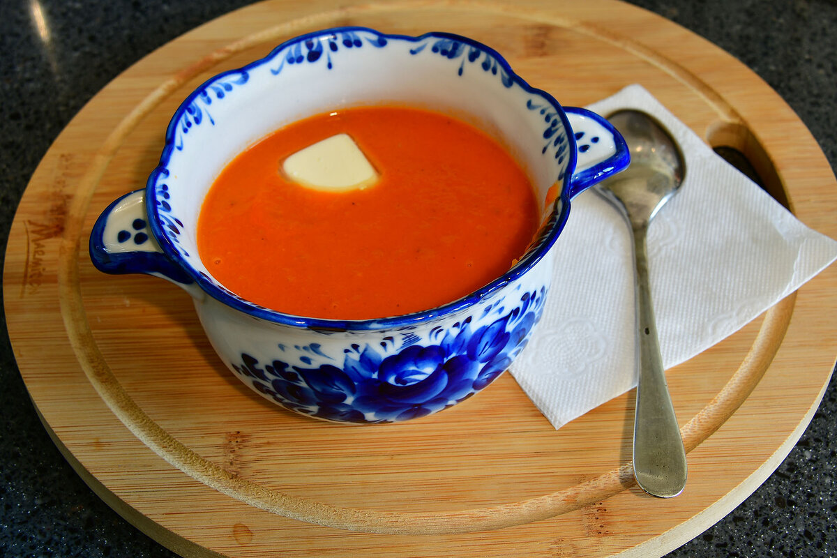 суп пюре из помидоров