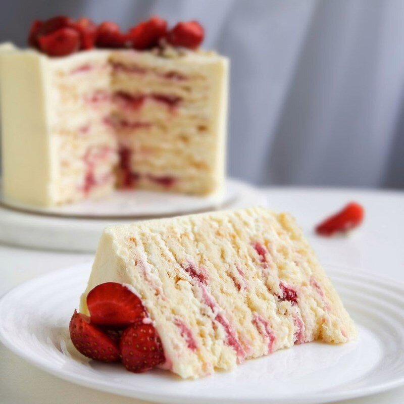 молочная девочка торт рецепт на 2