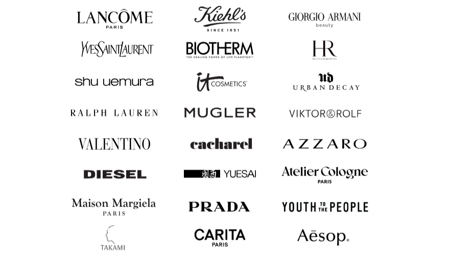 Бренды, входящие в L'Oreal Luxe.