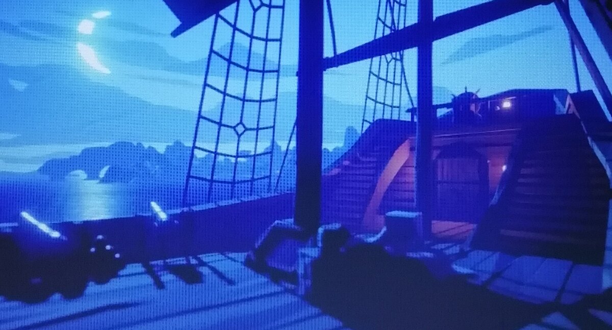 Пленников ночью привели на корабль Салиха