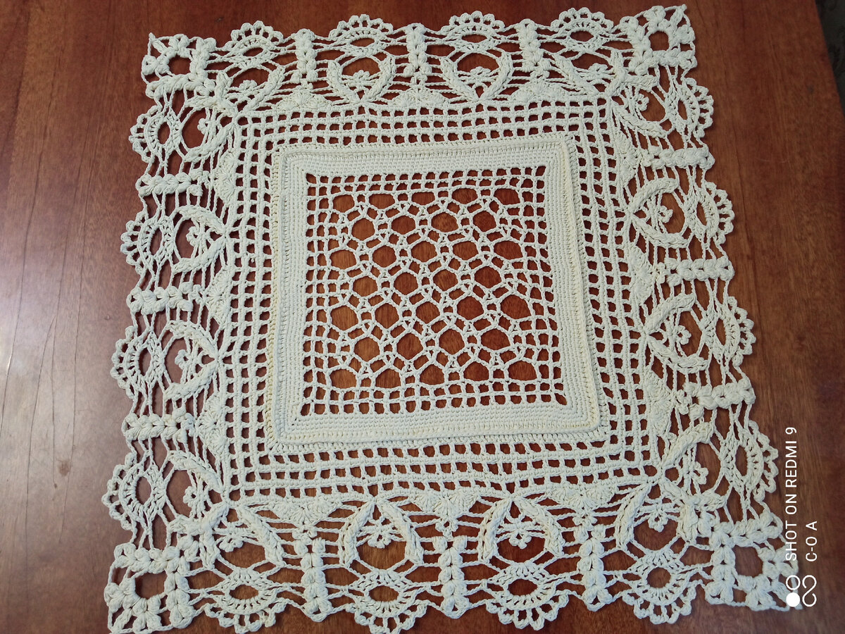 Чудо-салфеточка. Фото автора.