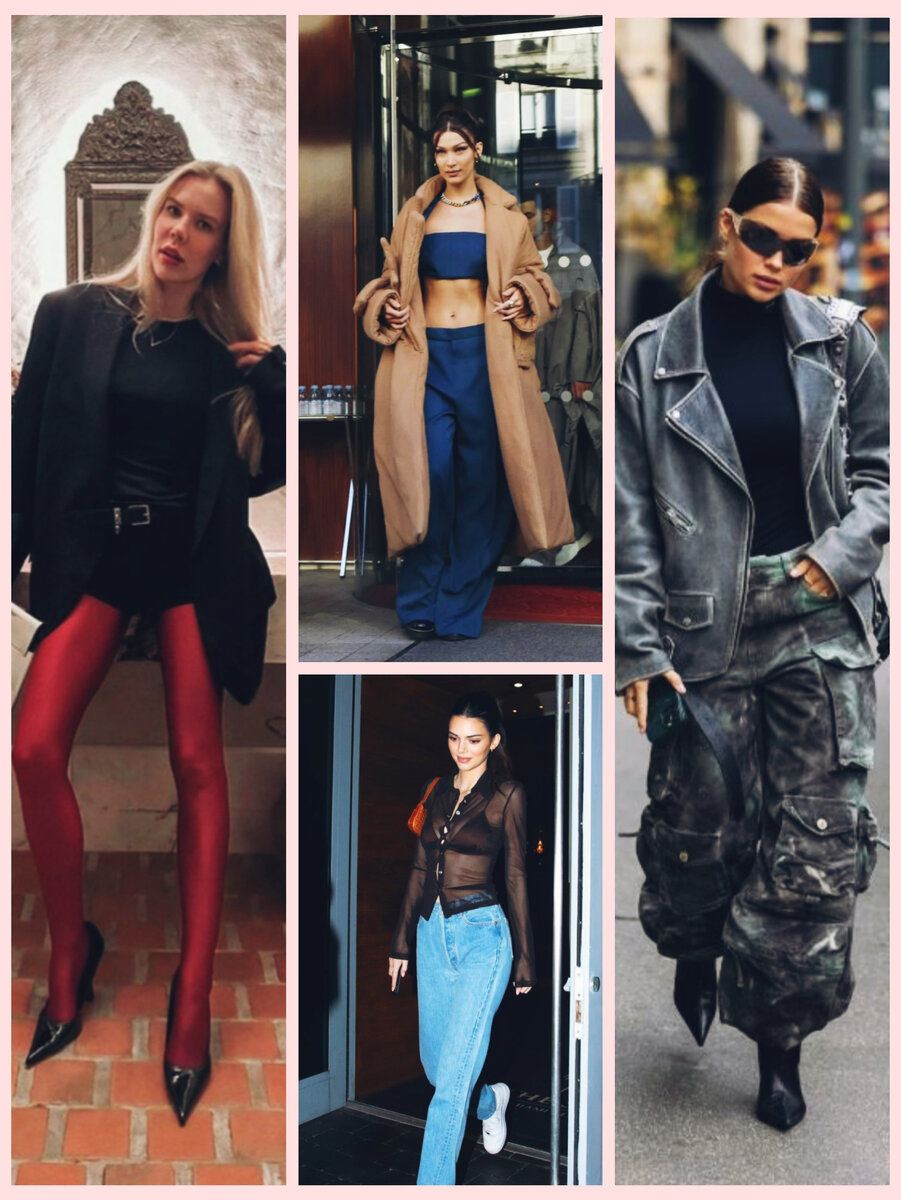 pinterest.com                                          Модные тренды из 90-х вновь вернулись в 2024 год.