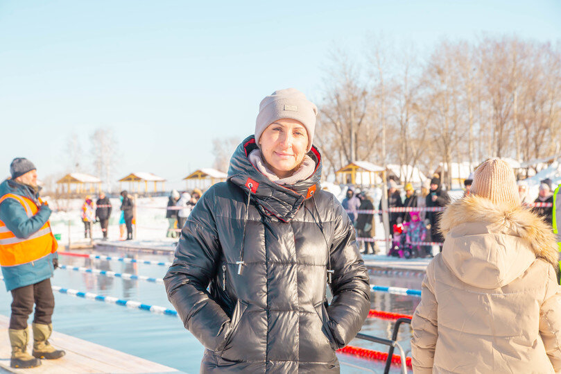 Спортсмены зимой