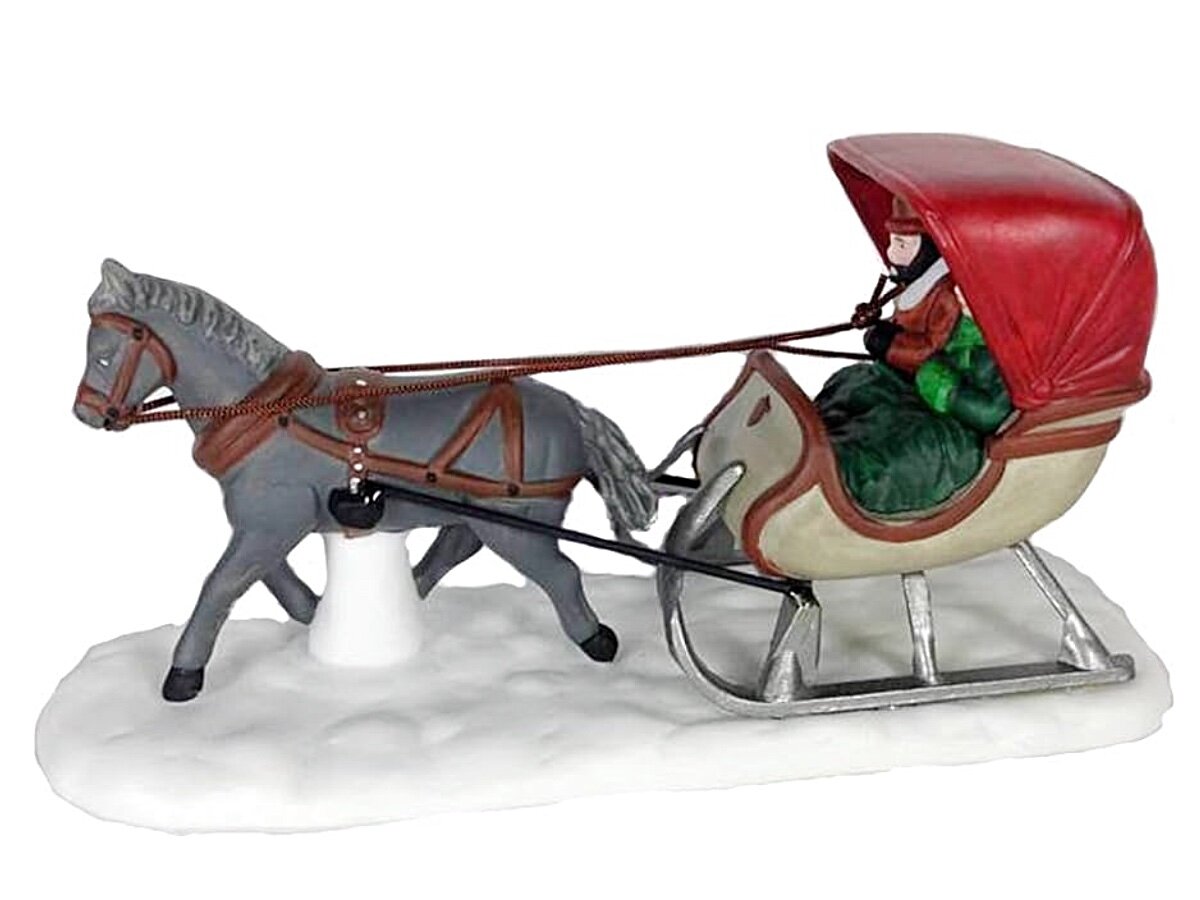 Вот это и есть one-horse open sleigh
