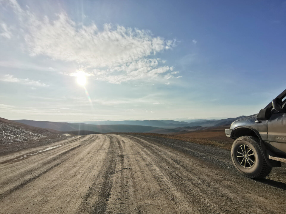 Утро первого дня: Дорога в Чинету.