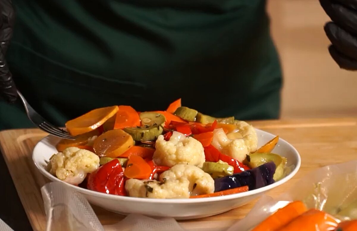 Овощное рагу су-вид