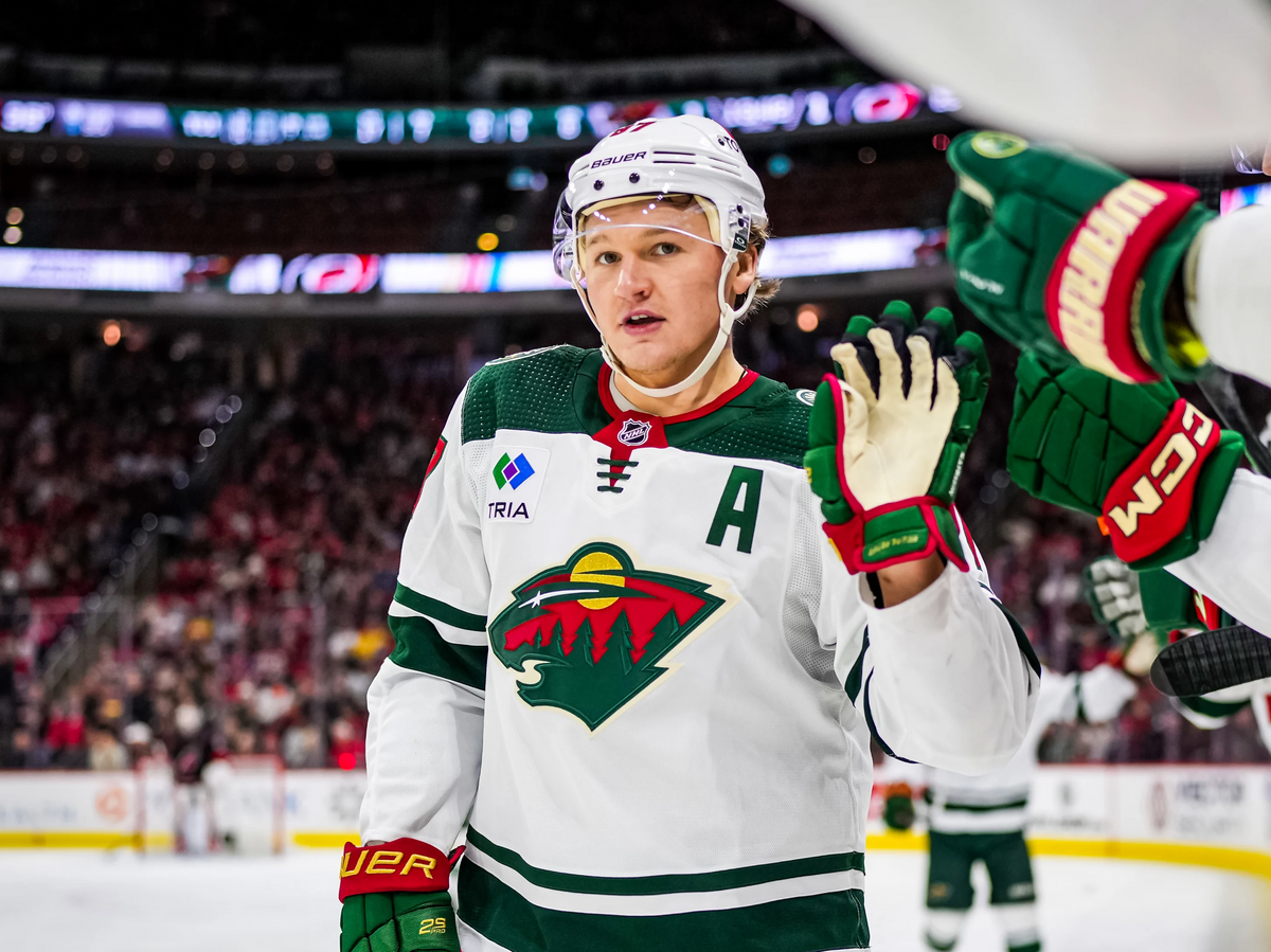    Хоккеист "Миннесоты Уайлд" Кирилл Капризов © Фото : nhl.com/wild