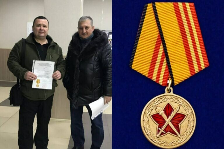    Артур Аллагулов из ОГПУ награжден медалью «За достижения в военно-патриотической работе» Белов Михаил Александрович