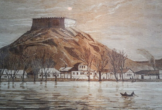 Гипсовая гора в Илецкой защите. Изображение из открытых источников