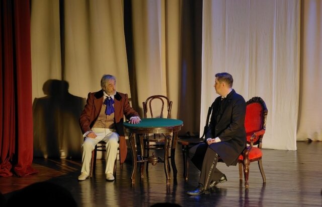    Виталий Стужев сыграл в пьесе Фамусова. Фото:  АиФ/ Анастасия Григорьева,