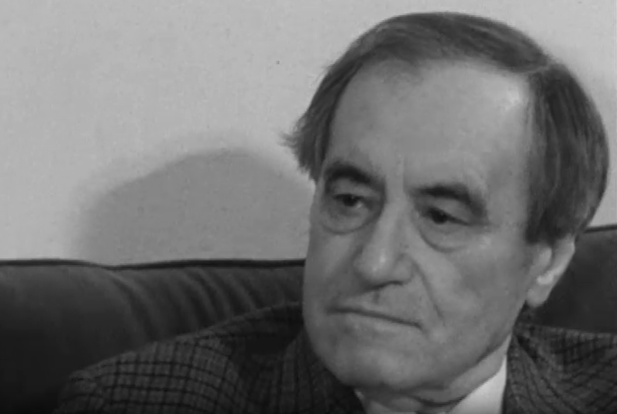 В.Катаев. Кадр из программы "Страницы творчества" (1974)