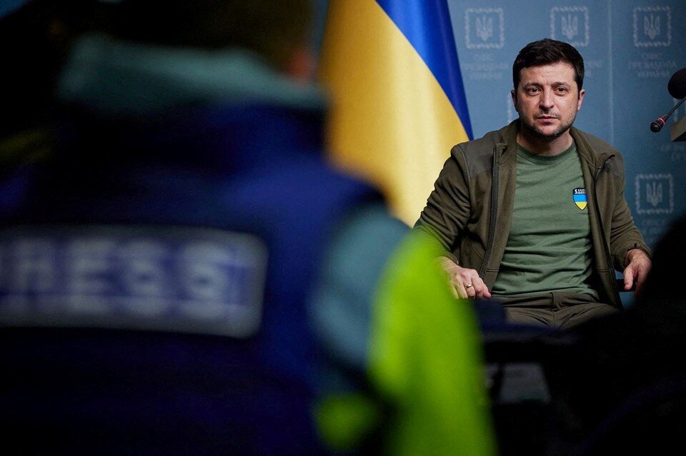    Кличко заявил, что "выступающие с критикой президента Зеленского журналисты сталкиваются с давлением". REUTERS
