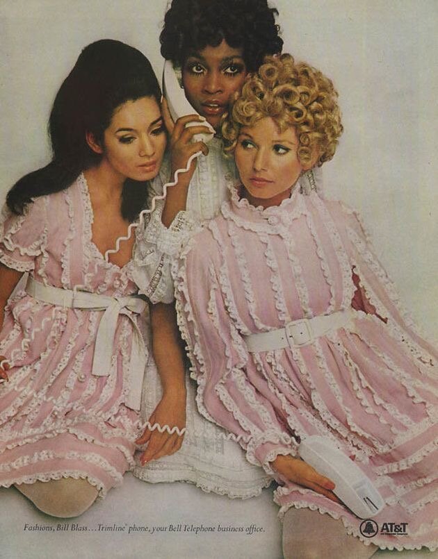 Baby doll 60-70-ых гг.