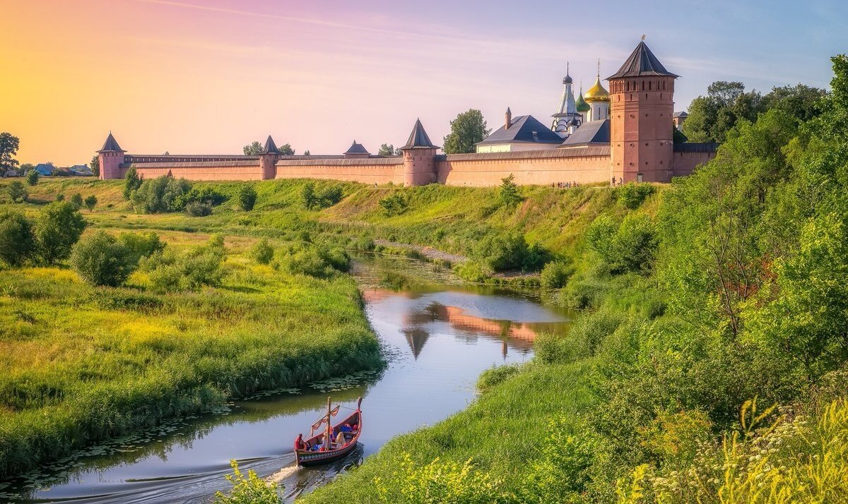 Суздаль. В этом году день рождения Суздаля отметят 12 августа.