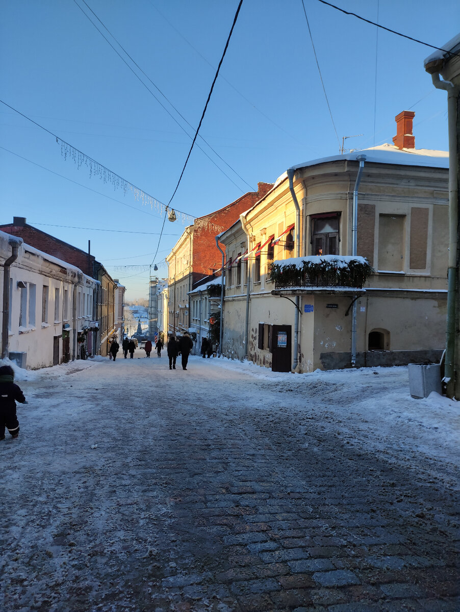 Выборг зимой. 