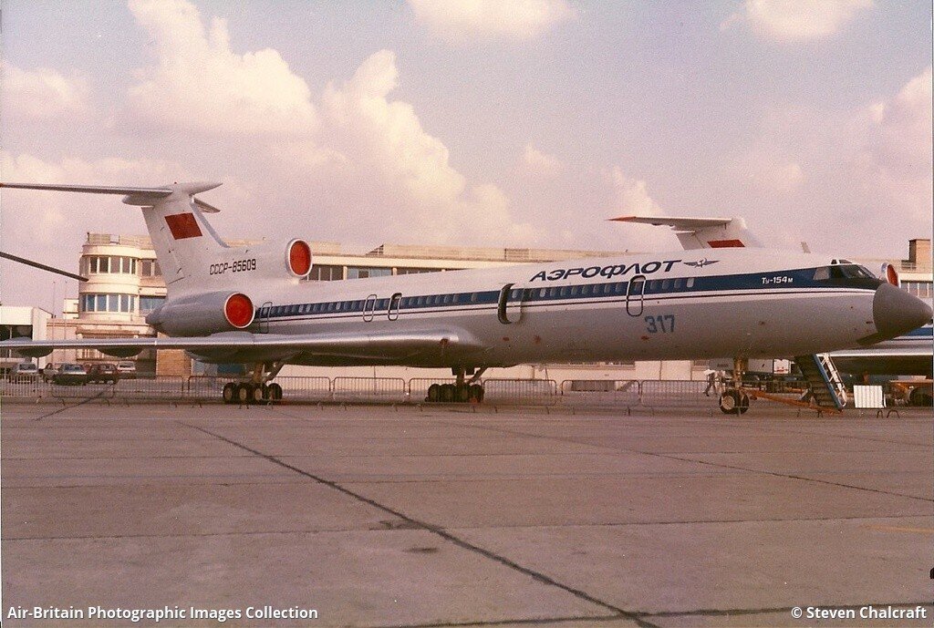 Ту-154М СССР-85609. Источник и автор указаны на фото
