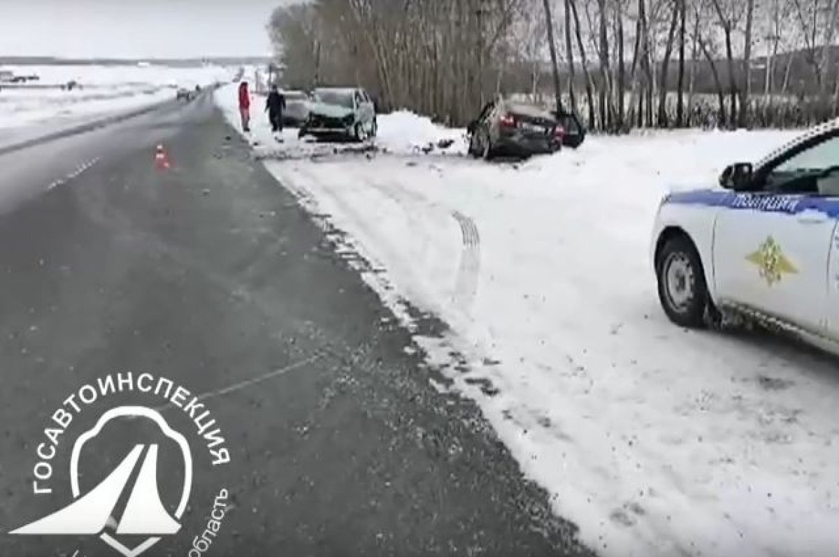    Один человек погиб и двое пострадали в столкновении авто под Челябинском