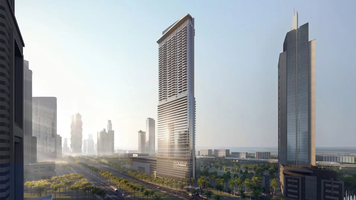 Жилые небоскрёбы Paramount Tower Hotel & Residences Dubai 