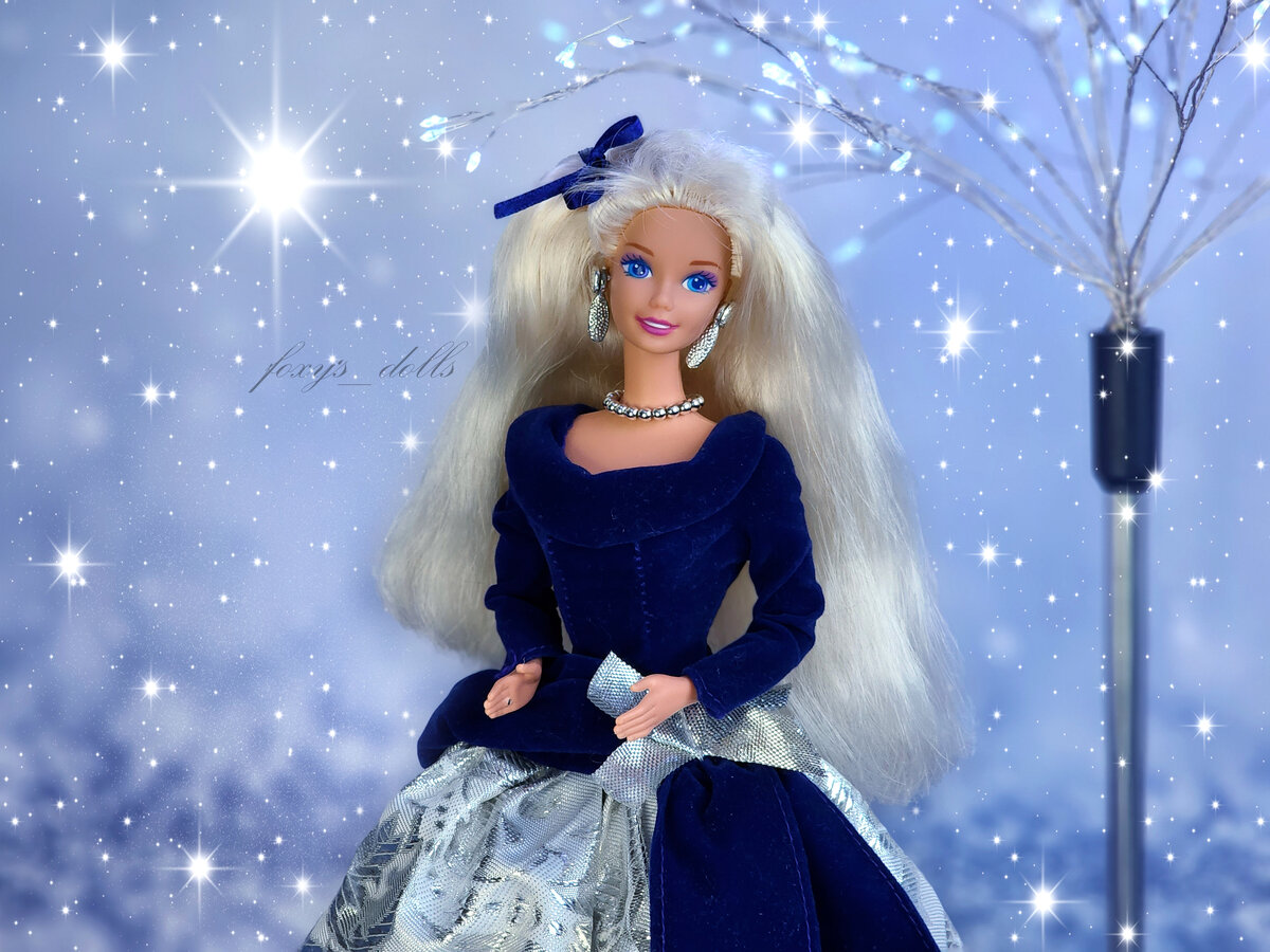 Barbie Winter Velvet 1995 - кукла, с которой всё началось | Лисичкины  куклы🦊 | Дзен